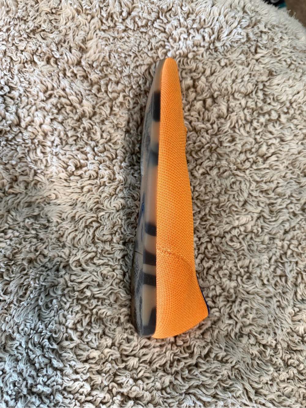 Rothy's Orange and Silver Knit Pointed-Toe Flats Bundle - Picture 9 of 10